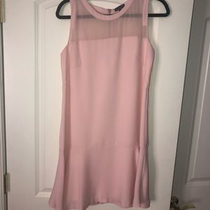 Baby pink dress